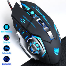 Load image into Gallery viewer, Professional Wired Gaming Mouse 7 Button 3200 DPI LED Optical USB  Gamer Mice