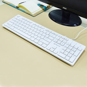 SUNROSE Ultra-slim wired mini Keyboard for Apple for ipad keyboard Series iOS System keycaps teclado klavye