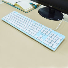 Load image into Gallery viewer, SUNROSE Ultra-slim wired mini Keyboard for Apple for ipad keyboard Series iOS System keycaps teclado klavye
