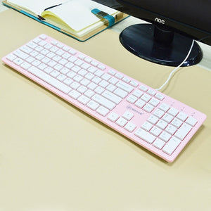 SUNROSE Ultra-slim wired mini Keyboard for Apple for ipad keyboard Series iOS System keycaps teclado klavye