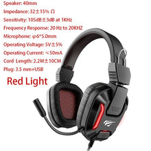 Load image into Gallery viewer, HAVIT Gaming Headset PC USB 3.5mm Wired XBOX / PS4 Headsets with 50MM Driver, Surround Sound &amp; HD Microphone for Computer Laptop