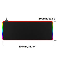 Load image into Gallery viewer, Wired /Wireless LED Keyboard Mouse Set Rainbow Backlight USB Luminous Mute Ergonomic Gaming Keyboard Mouse Pad Kit for PC Gamer