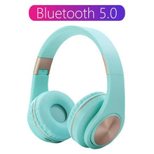 Load image into Gallery viewer, Tourya A1 Bluetooth 5.0 Wireless Headphone With HD MIC Headset Support Tf card Earphone Adjustable Foldable Headphone For phone