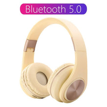 Load image into Gallery viewer, Tourya A1 Bluetooth 5.0 Wireless Headphone With HD MIC Headset Support Tf card Earphone Adjustable Foldable Headphone For phone