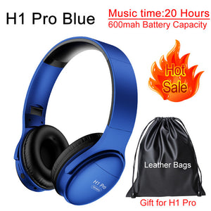AWI H1 Bluetooth Headphones Wireless Headset Stereo Over-ear Noise Canceling Earphone Gaming Headset with Mic Support TF Card