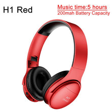 Load image into Gallery viewer, AWI H1 Bluetooth Headphones Wireless Headset Stereo Over-ear Noise Canceling Earphone Gaming Headset with Mic Support TF Card