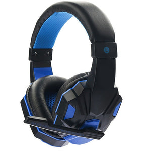 Gaming Headsets Big Headphones with Light Mic Stereo Earphones Deep Bass for PC Computer Gamer Laptop PS4 Games US Stock