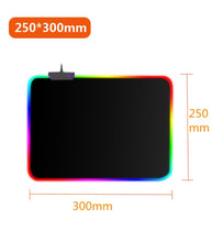 Load image into Gallery viewer, RGB Gaming Mouse Pad Large XXL Size Mouse Carpet Big Keyboard Pad Computer Mousepad Desk Play Mat with Backlit