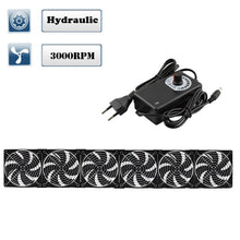 Load image into Gallery viewer, 120mm 3000RPM Fan cooling With controller 12cm 12V 220V Btc Machine Chassis Workstation Cabinet Radiator Server fan