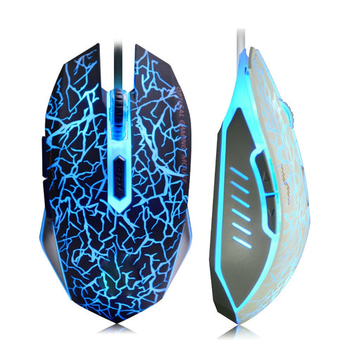USB Optical Wired Game Mouse  for Computer PC Laptop  Gamer Mouse Dota 2 LOL  black white