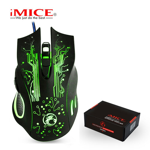 Gaming Mouse Wired Computer Mouse USB Silent Gaming Mice Mouse 6 Button Ergonomic Magic Gaming Mice