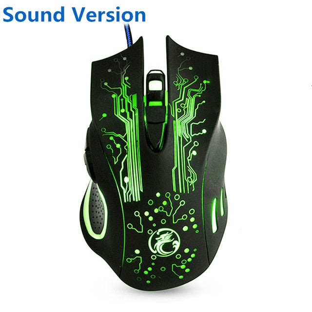 Gaming Mouse Wired Computer Mouse USB Silent Gaming Mice Mouse 6 Button Ergonomic Magic Gaming Mice