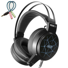 Load image into Gallery viewer, ihens5 Salar C13 Gaming Headset Deep Bass Game Headphone Best casque Gamer with Microphone LED Light Headphones for Computer PC