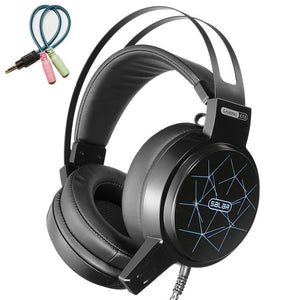 ihens5 Salar C13 Gaming Headset Deep Bass Game Headphone Best casque Gamer with Microphone LED Light Headphones for Computer PC