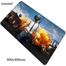 Load image into Gallery viewer, pubg mouse pad 800x400x2mm mats big Computer mouse mat gaming accessories Halloween Gift large mousepad keyboard games pc gamer