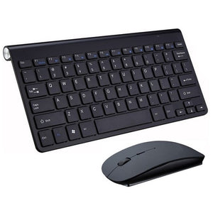 2.4G Wireless Keyboard and Mouse Mini Multimedia Keyboard Mouse