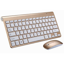Load image into Gallery viewer, 2.4G Wireless Keyboard and Mouse Mini Multimedia Keyboard Mouse