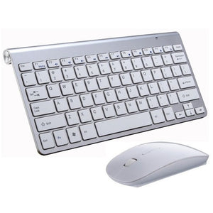 2.4G Wireless Keyboard and Mouse Mini Multimedia Keyboard Mouse