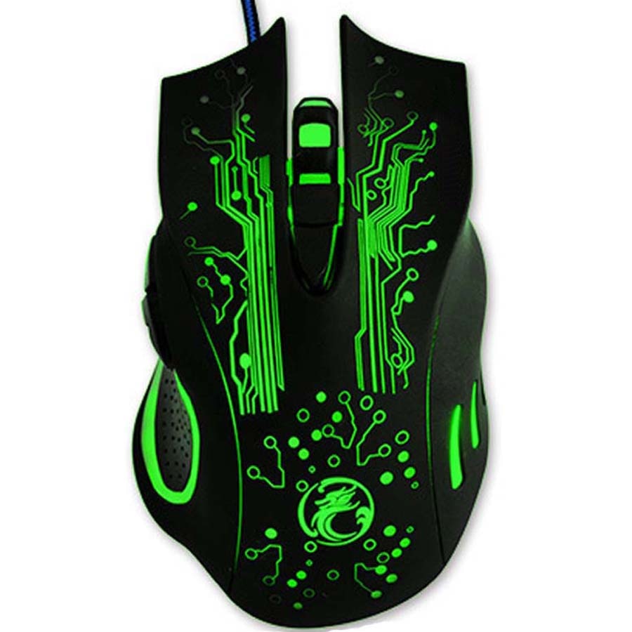 IMice X9 Gaming Mouse 5000DPI LED Optical USB Wired Gamer Mouse Computer Mice PC Laptop Professional Ergonomic Game Mause