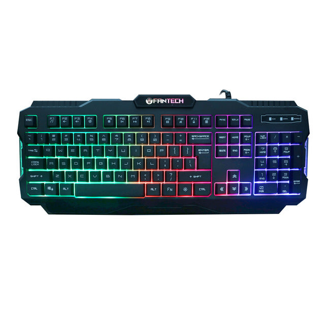 tastatur mini keyboard usb klawiatura gaming keyboards pc clavier teclado computador backlit gamer klavye teclado white