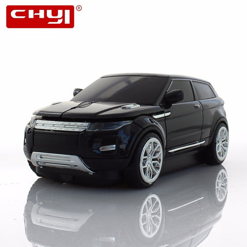 CHYI Wireless Mouse USB Optical Black Gaming  Computer Mause